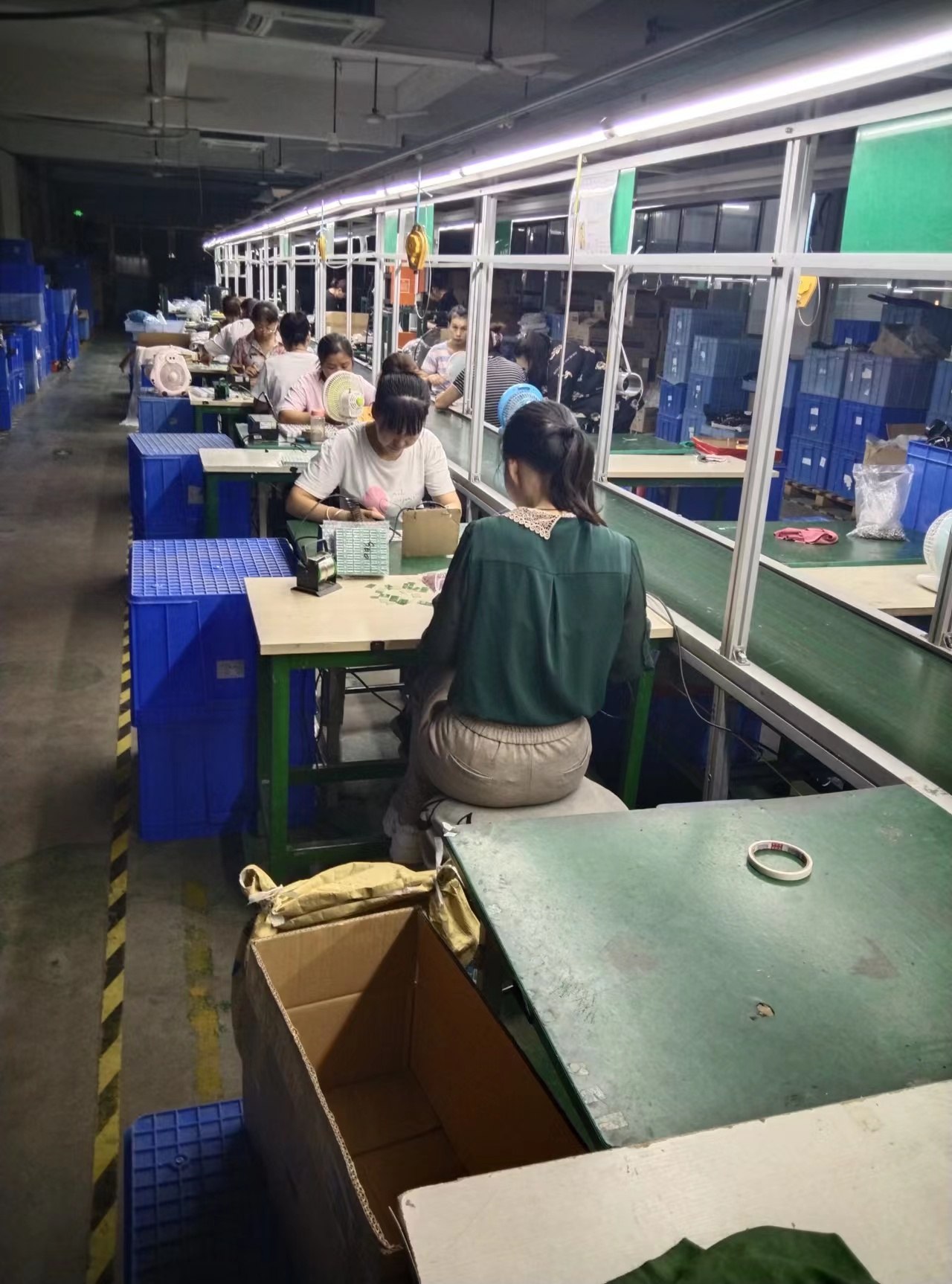 YH Lighting module assembly line in Ningbo